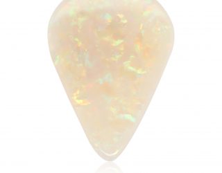 Blue, Green and Orange Unset Solid Australian White Opal
