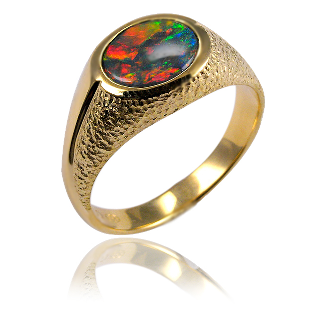 black opal mens jewelry