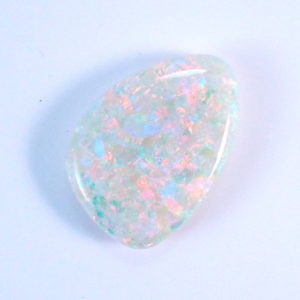 Orange, Blue, Red, Yellow and Green Unset Solid Australian Crystal Opal