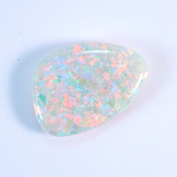 Orange, Blue, Red, Yellow and Green Unset Solid Australian Crystal Opal