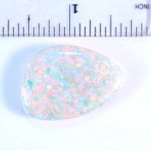 Orange, Blue, Red, Yellow and Green Unset Solid Australian Crystal Opal