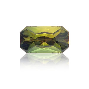 Unset Green Yellow Australian Sapphire