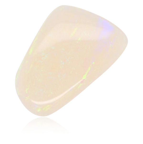 Purple, Green and Yellow Solid Unset Australian Crystal Opal