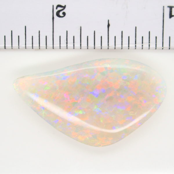 Red, Orange, Blue, Green and Purple Solid Unset Australian Crystal Opal