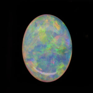 Blue, Yellow, Orange and Green Unset Solid Australian Crystal Opal