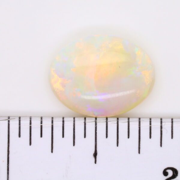 Blue, Yellow, Orange and Green Unset Solid Australian Crystal Opal