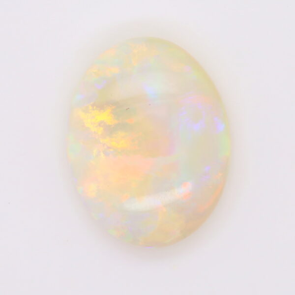 Blue, Yellow, Orange and Green Unset Solid Australian Crystal Opal