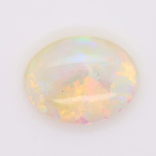 Blue, Yellow, Orange and Green Unset Solid Australian Crystal Opal