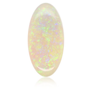 Blue, Yellow and Green Unset Solid Australian Crystal Opal