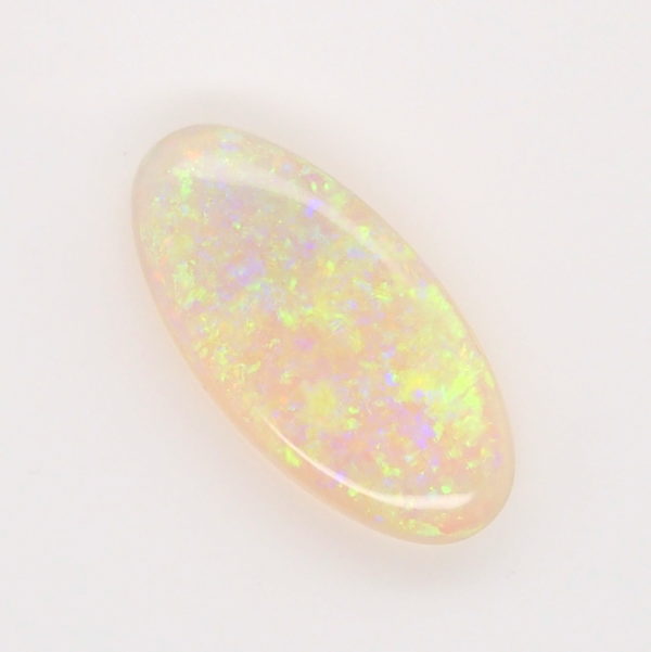 Blue, Yellow and Green Unset Solid Australian Crystal Opal