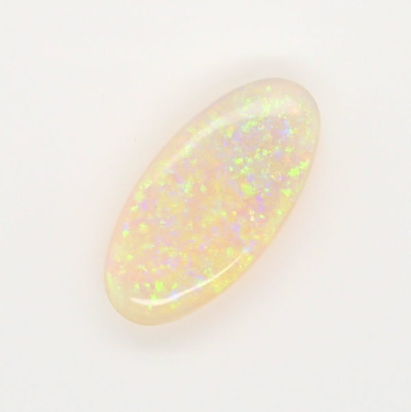 Blue, Yellow and Green Unset Solid Australian Crystal Opal