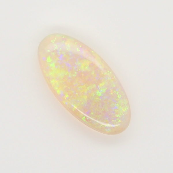 Blue, Yellow and Green Unset Solid Australian Crystal Opal