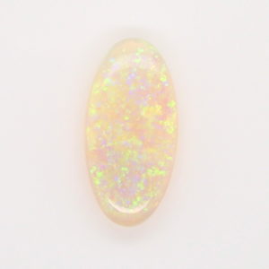 Blue, Yellow and Green Unset Solid Australian Crystal Opal