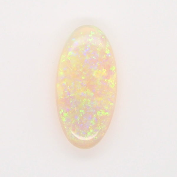 Blue, Yellow and Green Unset Solid Australian Crystal Opal