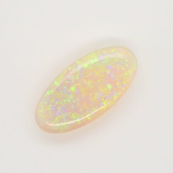 Blue, Yellow and Green Unset Solid Australian Crystal Opal