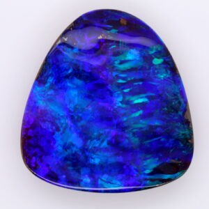 Green, Blue and Purple Unset Solid Australian Boulder Opal