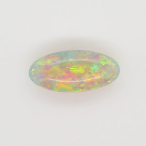 Orange, Blue, Yellow and Green Unset Solid Australian Crystal Opal