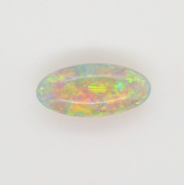 Orange, Blue, Yellow and Green Unset Solid Australian Crystal Opal