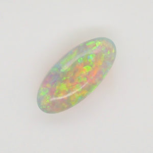 Orange, Blue, Yellow and Green Unset Solid Australian Crystal Opal