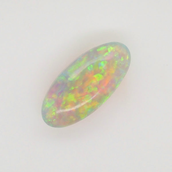 Orange, Blue, Yellow and Green Unset Solid Australian Crystal Opal