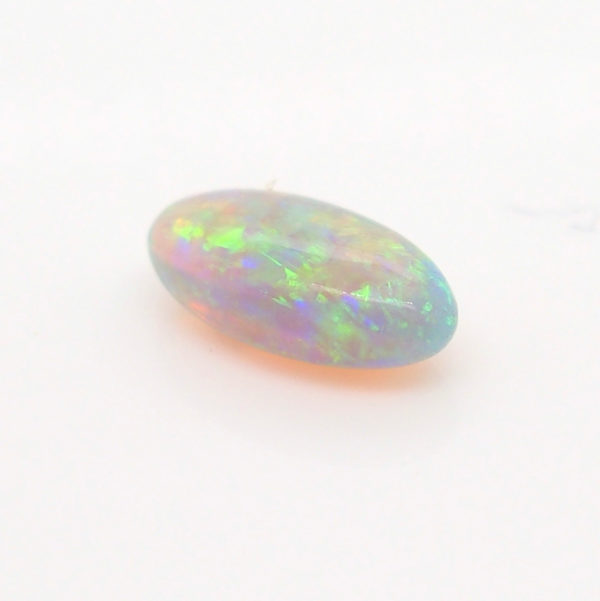 Orange, Blue, Yellow and Green Unset Solid Australian Crystal Opal