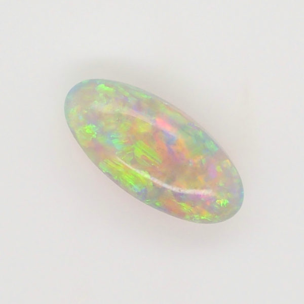 Orange, Blue, Yellow and Green Unset Solid Australian Crystal Opal