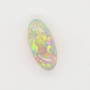 Orange, Blue, Yellow and Green Unset Solid Australian Crystal Opal