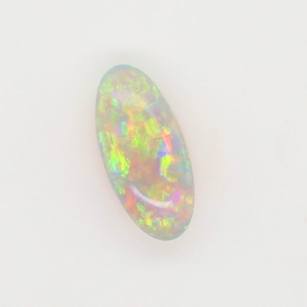 Orange, Blue, Yellow and Green Unset Solid Australian Crystal Opal