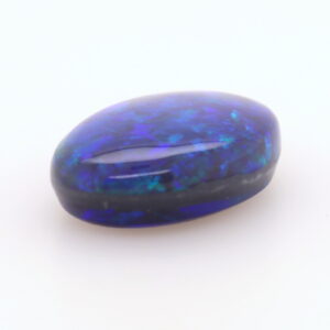 Green, Blue Unset Solid Black Opal