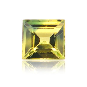 Unset Green Yellow Australian Sapphire