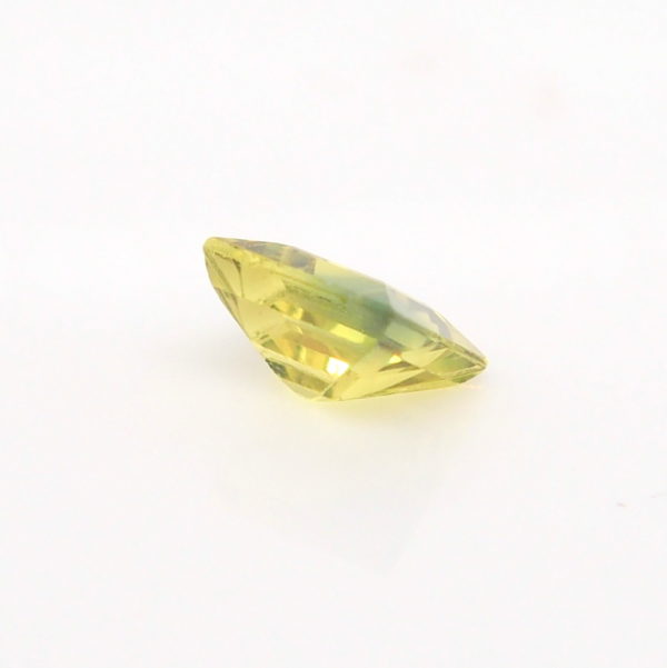 Unset Green Yellow Australian Sapphire