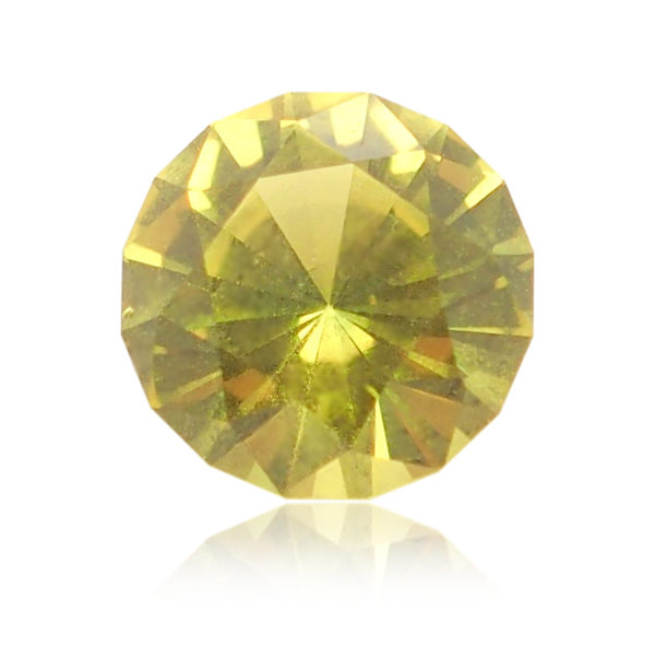 Unset Yellow Green Australian Sapphire