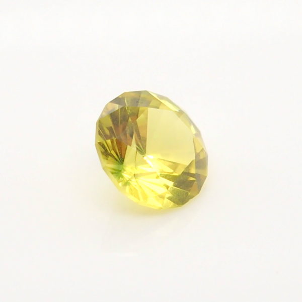 Unset Yellow Green Australian Sapphire