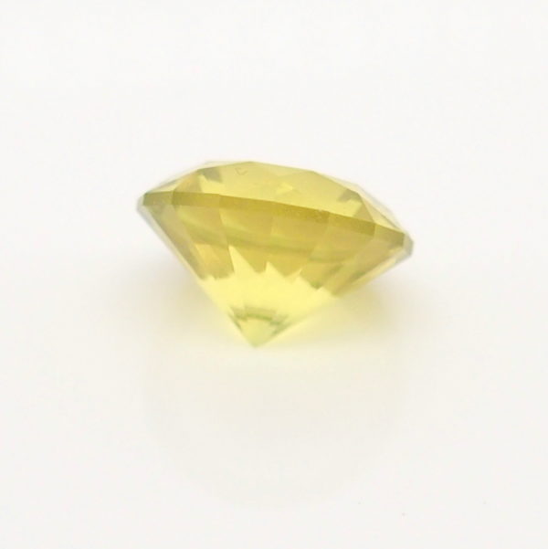 Unset Yellow Green Australian Sapphire