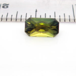 Unset Green Yellow Australian Sapphire