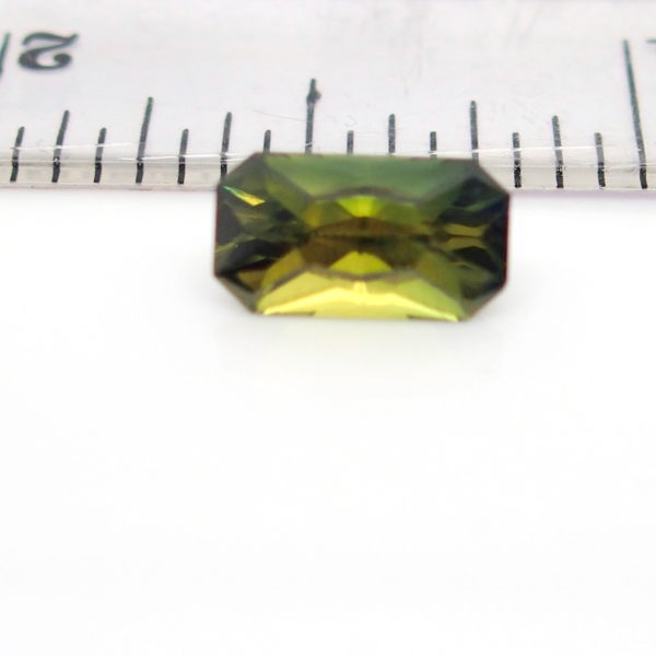 Unset Green Yellow Australian Sapphire