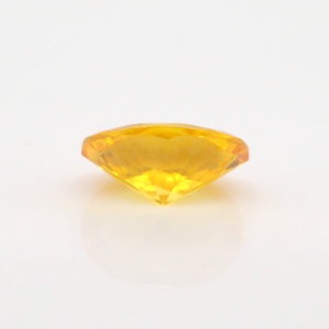 Unset Orange Yellow Australian Sapphire