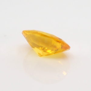 Unset Orange Yellow Australian Sapphire