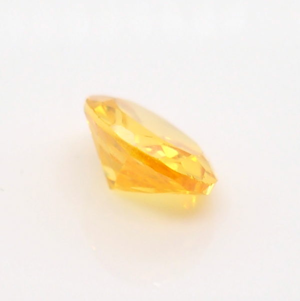 Unset Yellow Orange Australian Sapphire