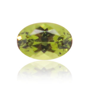 Unset Green Yellow Australian Sapphire