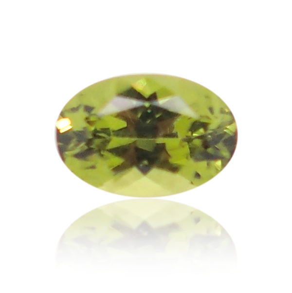 Unset Green Yellow Australian Sapphire