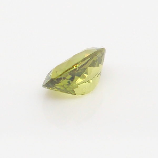 Unset Green Yellow Australian Sapphire