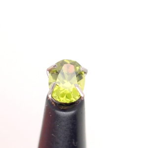 Unset Green Yellow Australian Sapphire