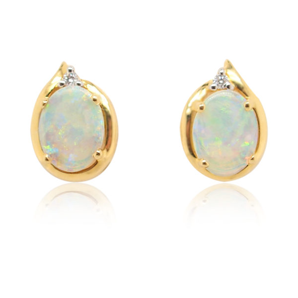 Crystal Opal Earrings