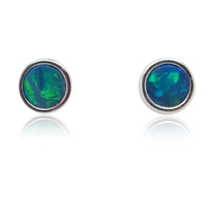 Doublet Opal Earrings