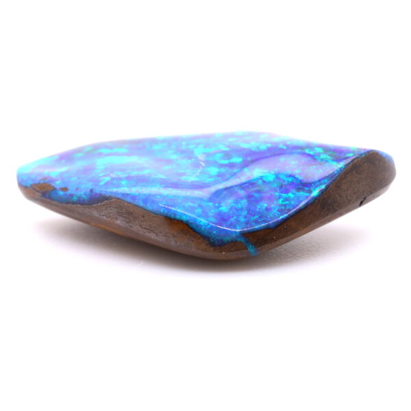 Blue and Green Unset Solid Australian Boulder Opal