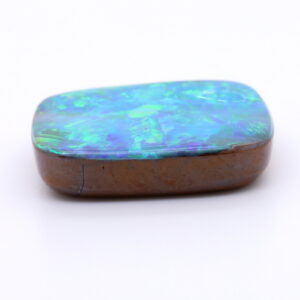 Blue and Green Unset Solid Australian Boulder Opal