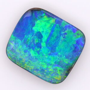 Blue and Green Unset Solid Australian Boulder Opal