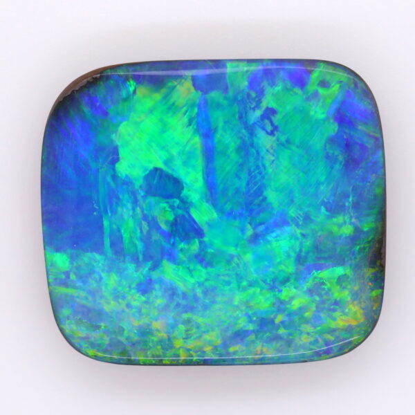 Blue and Green Unset Solid Australian Boulder Opal