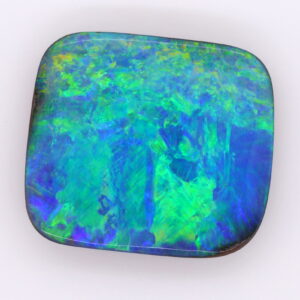 Blue and Green Unset Solid Australian Boulder Opal